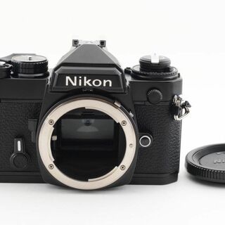 超美品 NIKON FE ブラック フィルムカメラ モルト新品交換済 Y827の