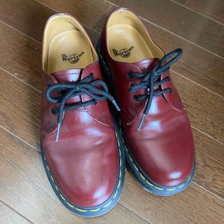 ドクターマーチン(Dr.Martens)の最終お値下げ　ドクターマーチン　4UK ブラウン　3ホールレースアップシューズ(ローファー/革靴)