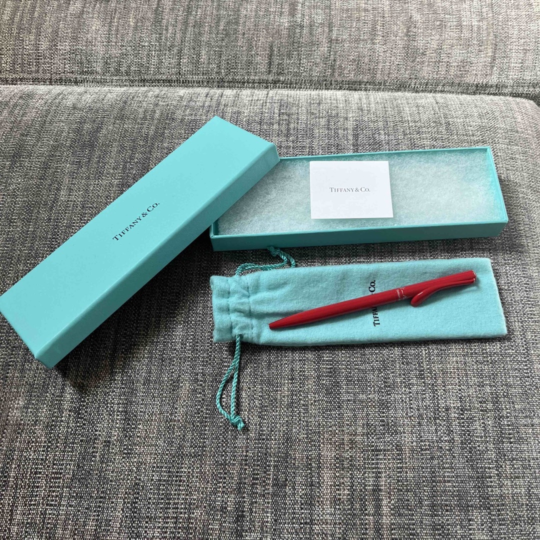 Tiffany & Co.(ティファニー)の【新品未使用】ティファニー ボールペン ルテニウム エルサ ペレッティ インテリア/住まい/日用品の文房具(ペン/マーカー)の商品写真