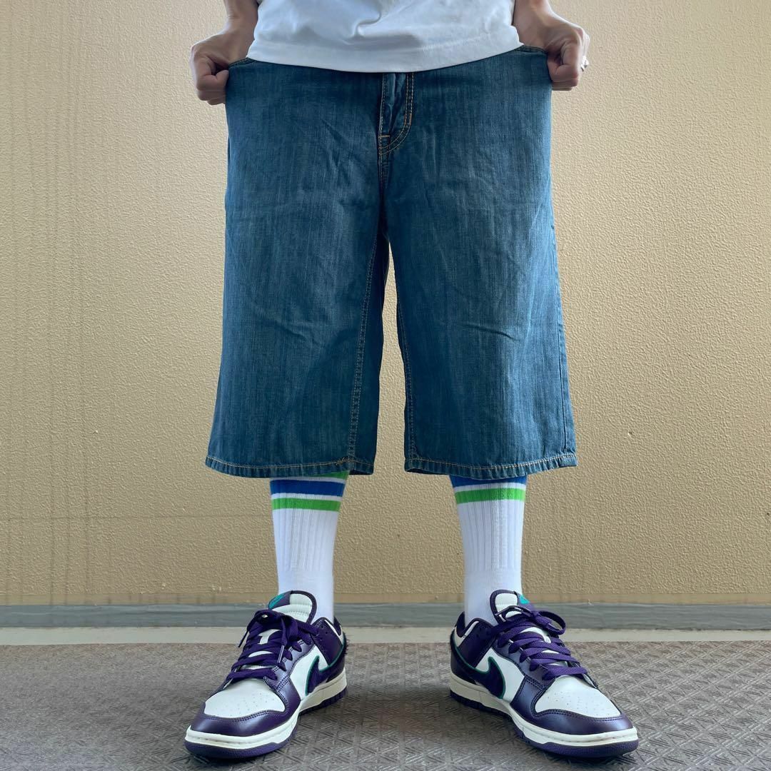 ECKO UNltd エコー アンリミテッド デニム ハーフパンツ W32