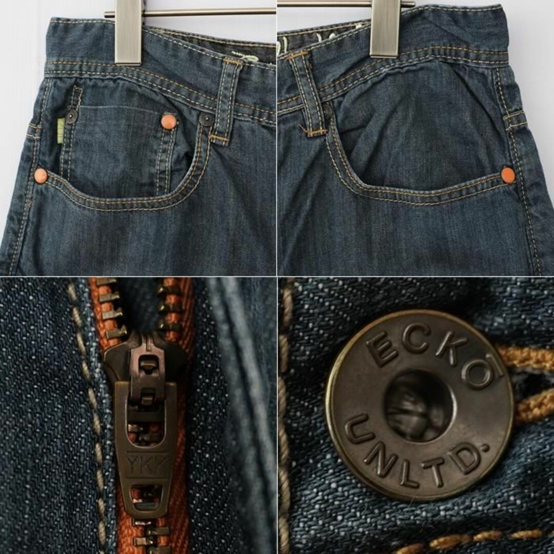 ECKO UNltd エコー アンリミテッド デニム ハーフパンツ W32