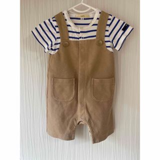 シップスキッズ(SHIPS KIDS)のships キッズ　ロンパース　70cm(ロンパース)