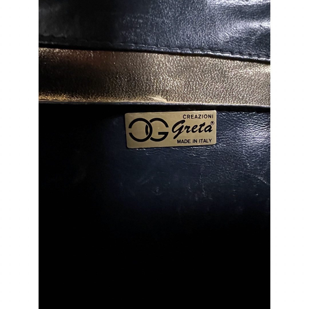 グレタ　greta ハンドバッグ　ブラック　カゴ レディースのバッグ(ハンドバッグ)の商品写真