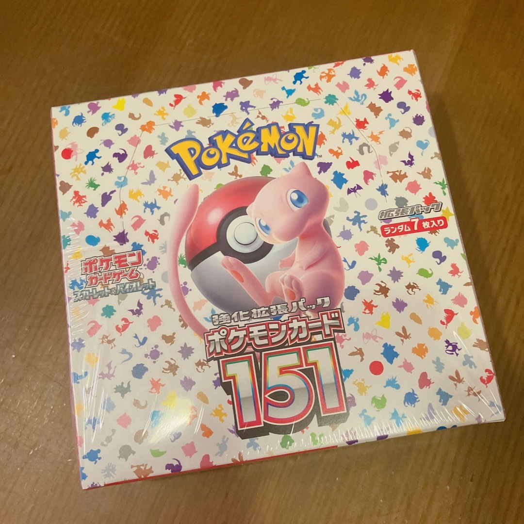 ポケモンカード 151 Box シュリンク付き-