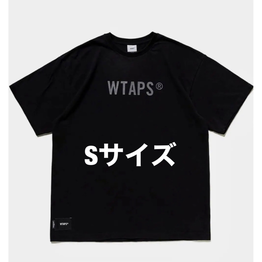 W)taps(ダブルタップス)のWTAPS SIGN SS COTTON 黒 23SS SPOT S 国内正規 メンズのトップス(Tシャツ/カットソー(半袖/袖なし))の商品写真