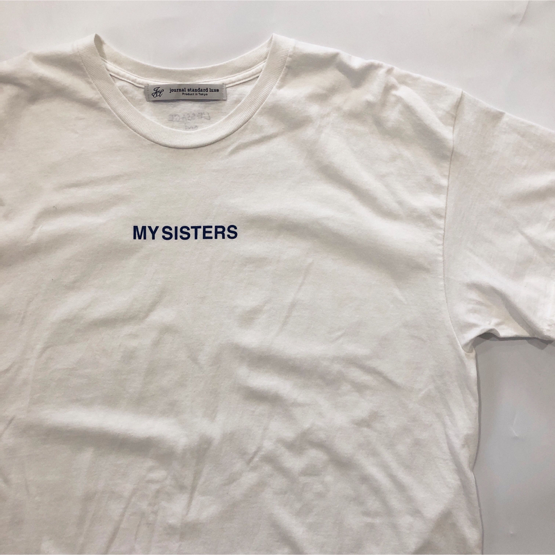 JOURNAL STANDARD(ジャーナルスタンダード)のジャーナルスタンダードラックス | プリントT MYSISTERS レディースのトップス(Tシャツ(半袖/袖なし))の商品写真