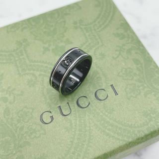グッチ リング(指輪)(ブラック/黒色系)の通販 100点以上 | Gucciの