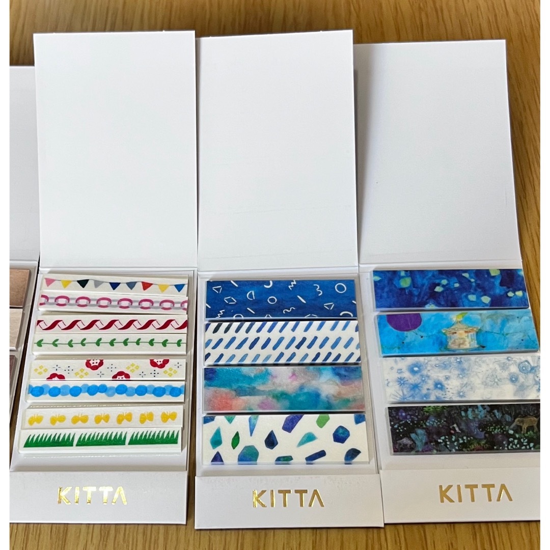 キングジム(キングジム)のkitta 8種類 インテリア/住まい/日用品の文房具(テープ/マスキングテープ)の商品写真