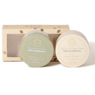 Laline - 【新品】オリーブ&ババス ミニセット(ボディスクラブ