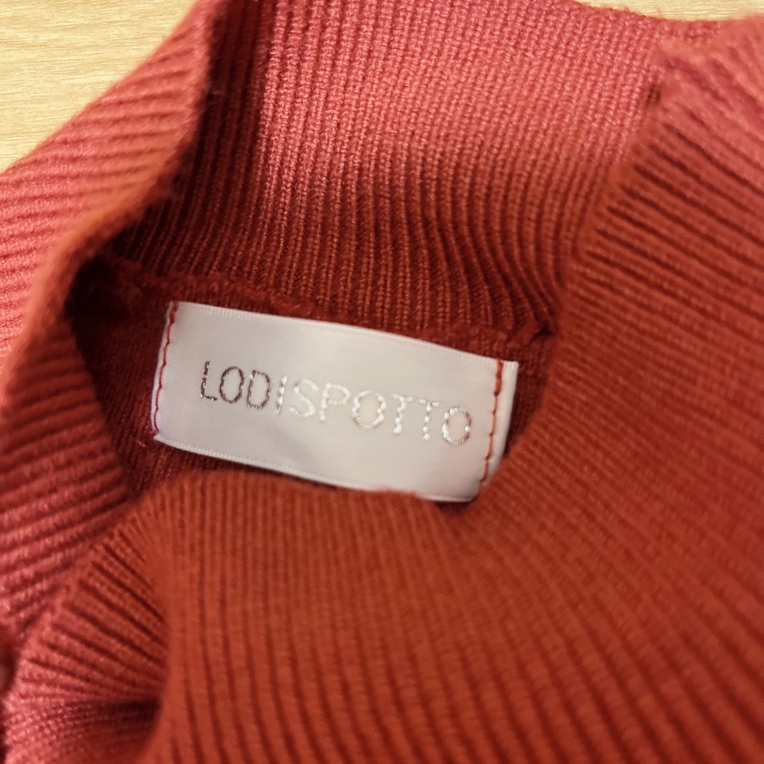 LODISPOTTO(ロディスポット)の新品　LODISPOTTO  半袖ニット レディースのトップス(ニット/セーター)の商品写真