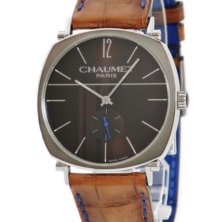 ☆良品 【Chaumet】ショーメ ダンディ GMT 自動巻き メンズ_734628【ev15】