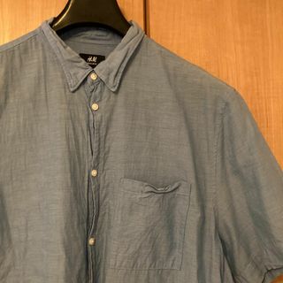 エイチアンドエム(H&M)のXL (身幅61cm) | H&M | REGULAR FIT コットン 半袖(シャツ)