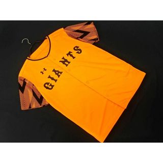 アンダーアーマー(UNDER ARMOUR)のUNDER ARMOUR アンダーアーマー 野球 GIANTS 読売ジャイアンツ ユニフォーム オレンジ ■◆ メンズ(Tシャツ/カットソー(半袖/袖なし))