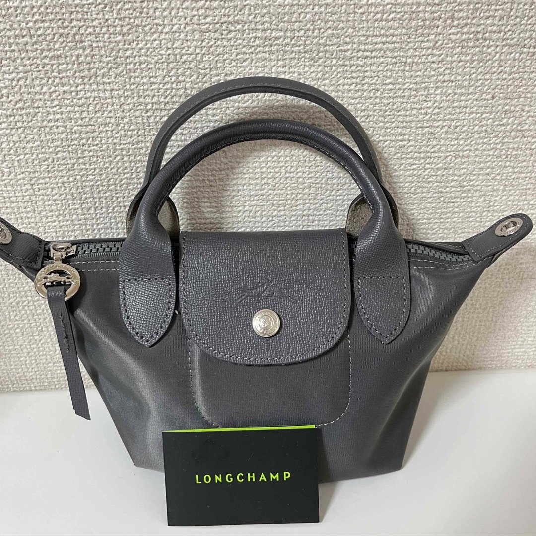 LONGCHAMP - 【新品】LONGCHAMP プリアージュ・ネオ XS ダークグレー