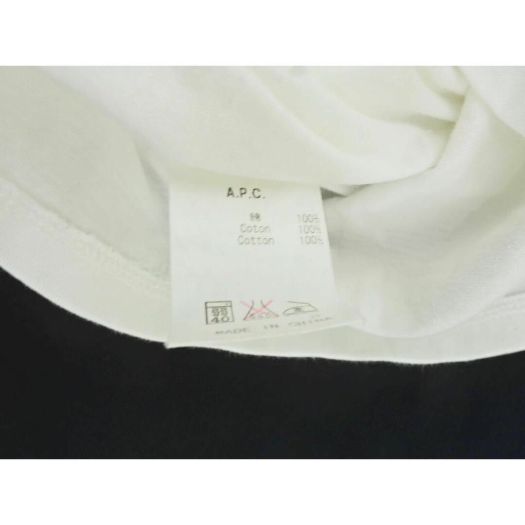A.P.C(アーペーセー)のA.P.C. アーペーセー Tシャツ sizeXS/白 ■◆ レディース レディースのトップス(Tシャツ(半袖/袖なし))の商品写真