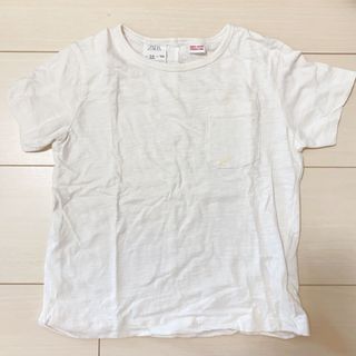 ザラ(ZARA)のZARA 白T半袖シャツ(Tシャツ/カットソー)