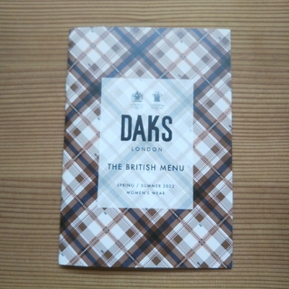 ダックス(DAKS)のDAKS ダックス 2023春夏 カタログ 冊子(ファッション)