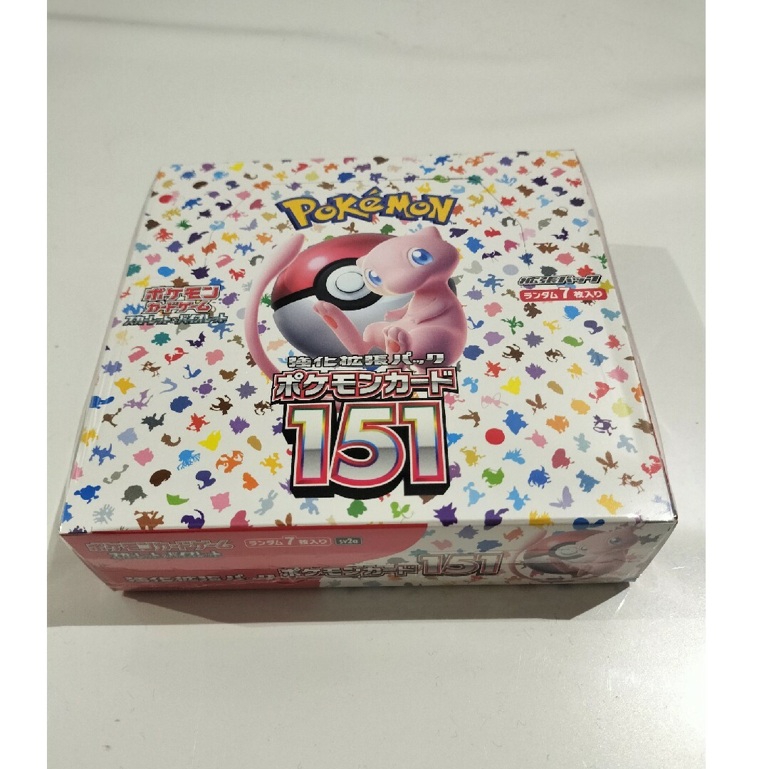 ポケモンカード 151 BOX シュリンク付き