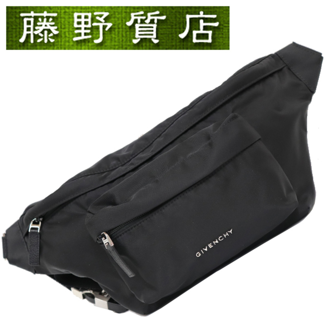 (未使用展示品)ジバンシー GIVENCHY ボディバッグ ショルダー バッグ 黒 ナイロン BKU01ZK1D2-001 8179 | フリマアプリ ラクマ
