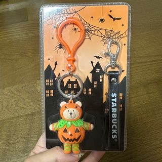 スターバックスコーヒー(Starbucks Coffee)の★[韓国スタバ] ハロウィンベアリスタキーチェーン(キーホルダー)