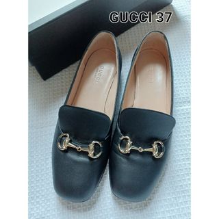 グッチ(Gucci)のGUCCI ホースビットパンプス/ローファー37(ローファー/革靴)