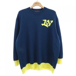 LOUIS VUITTON RM222 JYB HNN92W Handknit Crewneck knit sweater M green