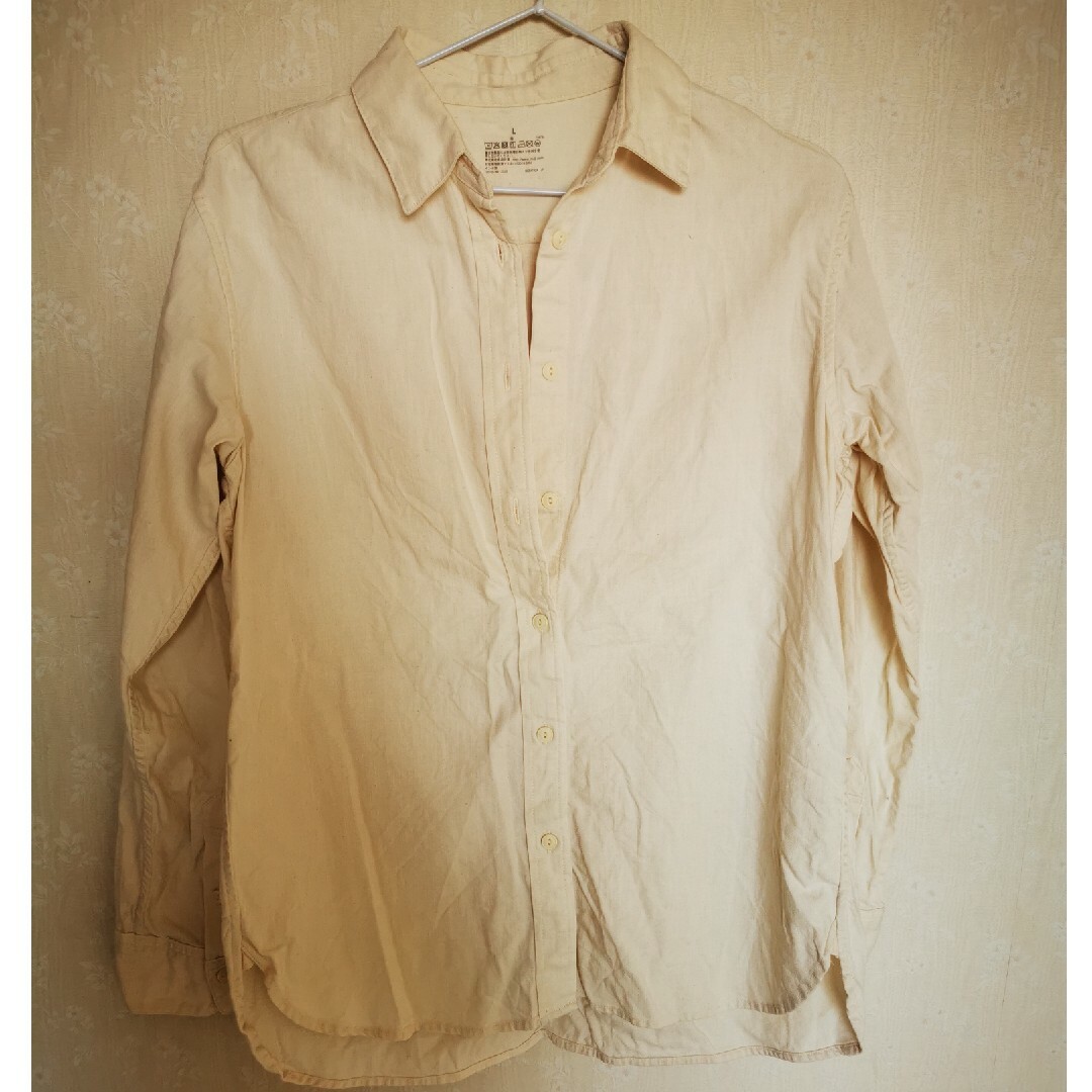 MUJI (無印良品)(ムジルシリョウヒン)のシャツ レディースのトップス(シャツ/ブラウス(長袖/七分))の商品写真
