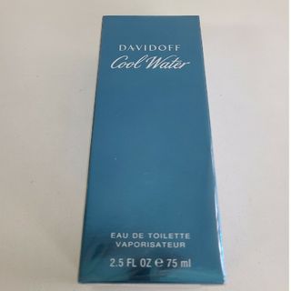 ダビドフ(DAVIDOFF)の新品未開封ダビドフ　クールウォーターオードトワレ75ml(香水(男性用))