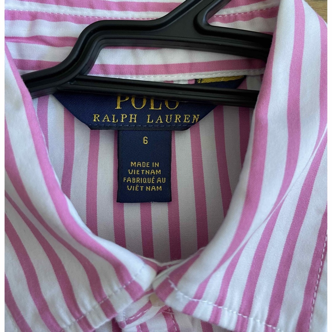 POLO RALPH LAUREN(ポロラルフローレン)のラルフローレン キッズワンピース 6 キッズ/ベビー/マタニティのキッズ服女の子用(90cm~)(ワンピース)の商品写真