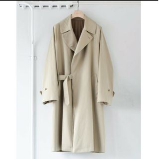 最終値下げcomoli 16AW サイズ1 タイロッケンコート ネイビー コモリ