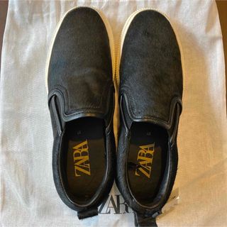 ザラ(ZARA)の新品未使用ZARAザラ　スリッポンスニーカー37(スニーカー)