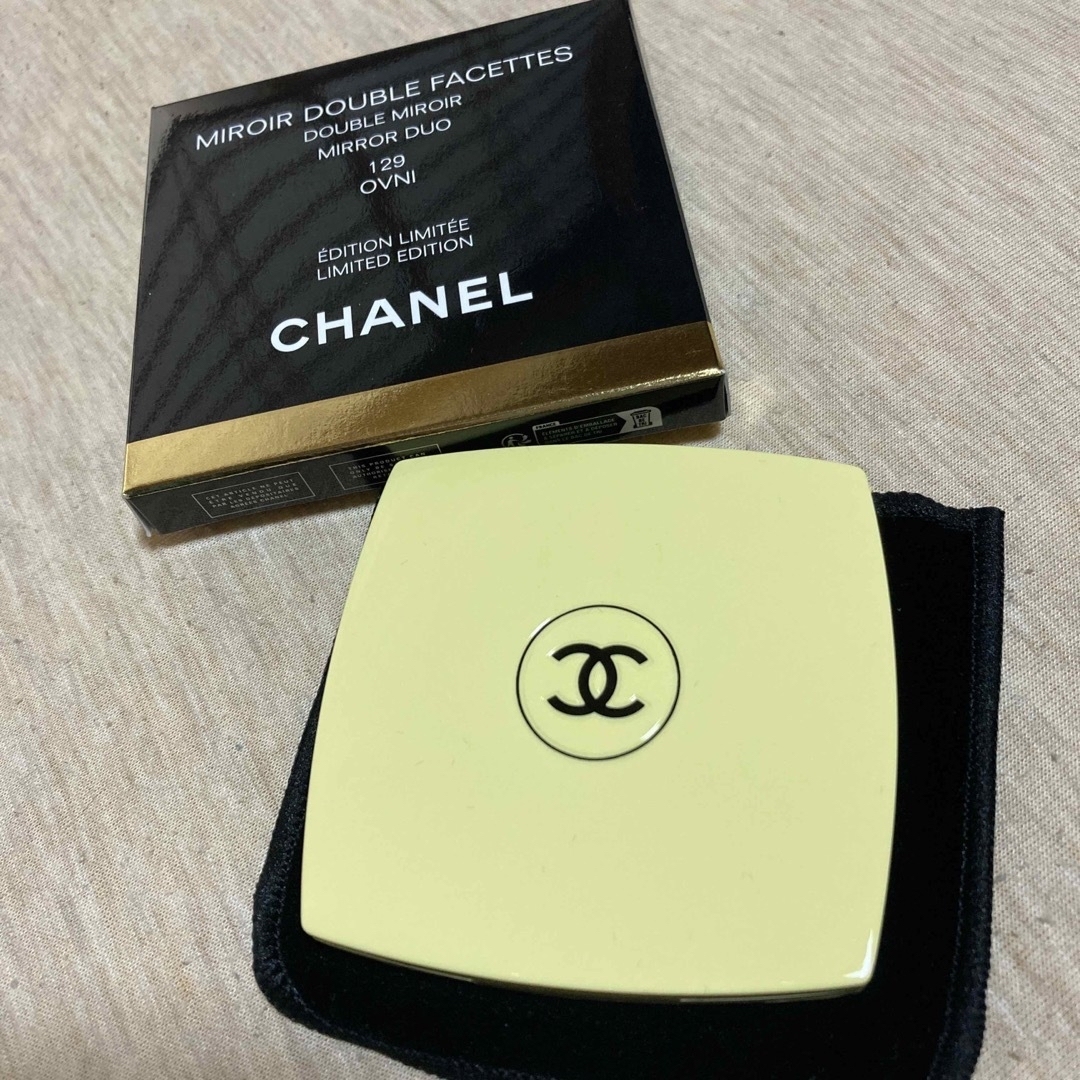 新品未使用☆CHANEL☆シャネル ミラー  129 - オヴニー ダブルミラー