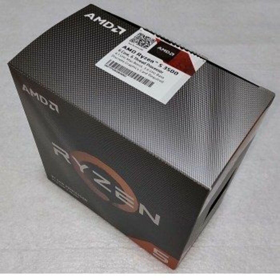 中古保証付 AMD Ryzen5 3500 6コアCPUの通販 by パソコンショップ いん ...