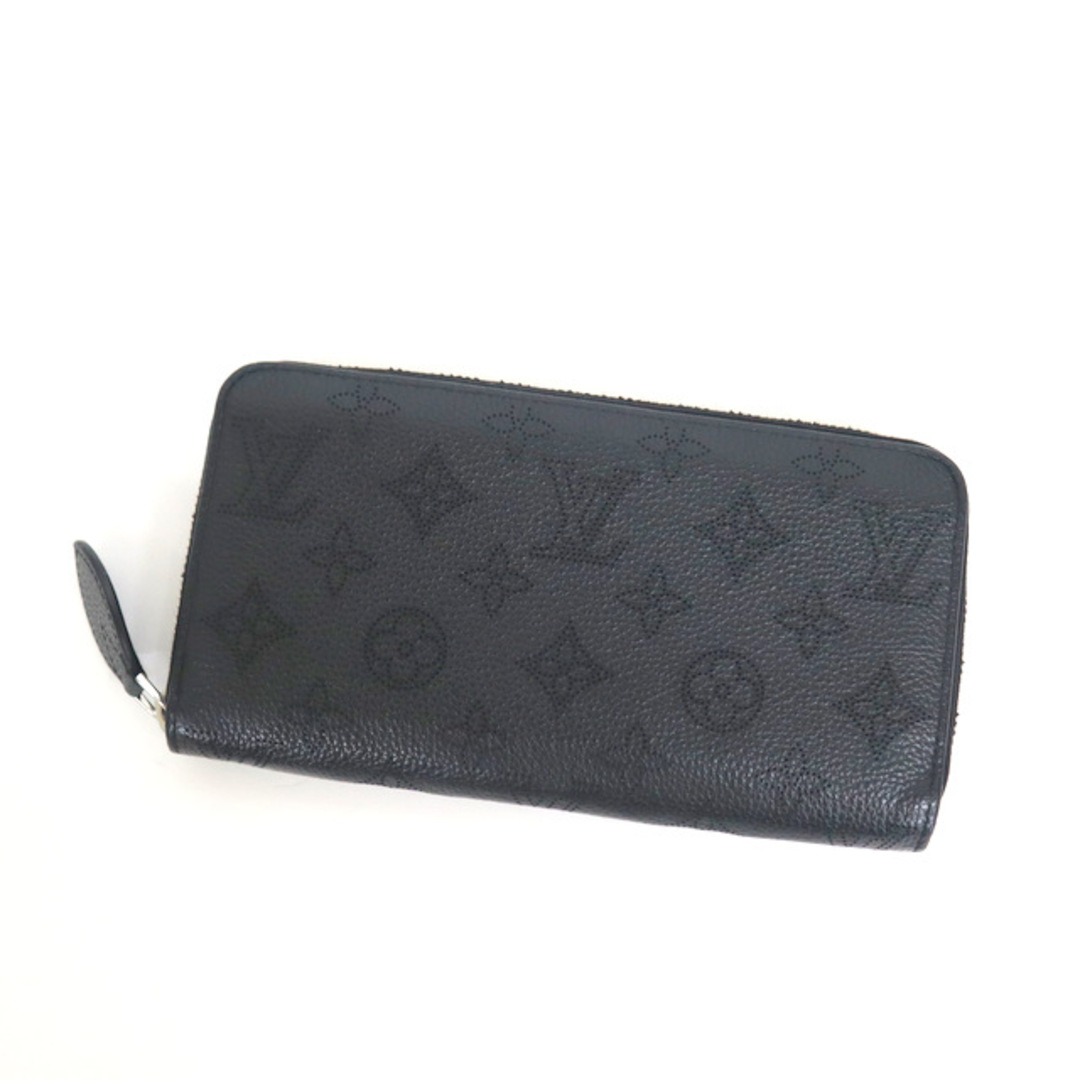 【LOUIS VUITTON】ルイヴィトン ジッピーウォレット ラウンドファスナー長財布 マヒナ ノワール M61867 TN5119/ar1109