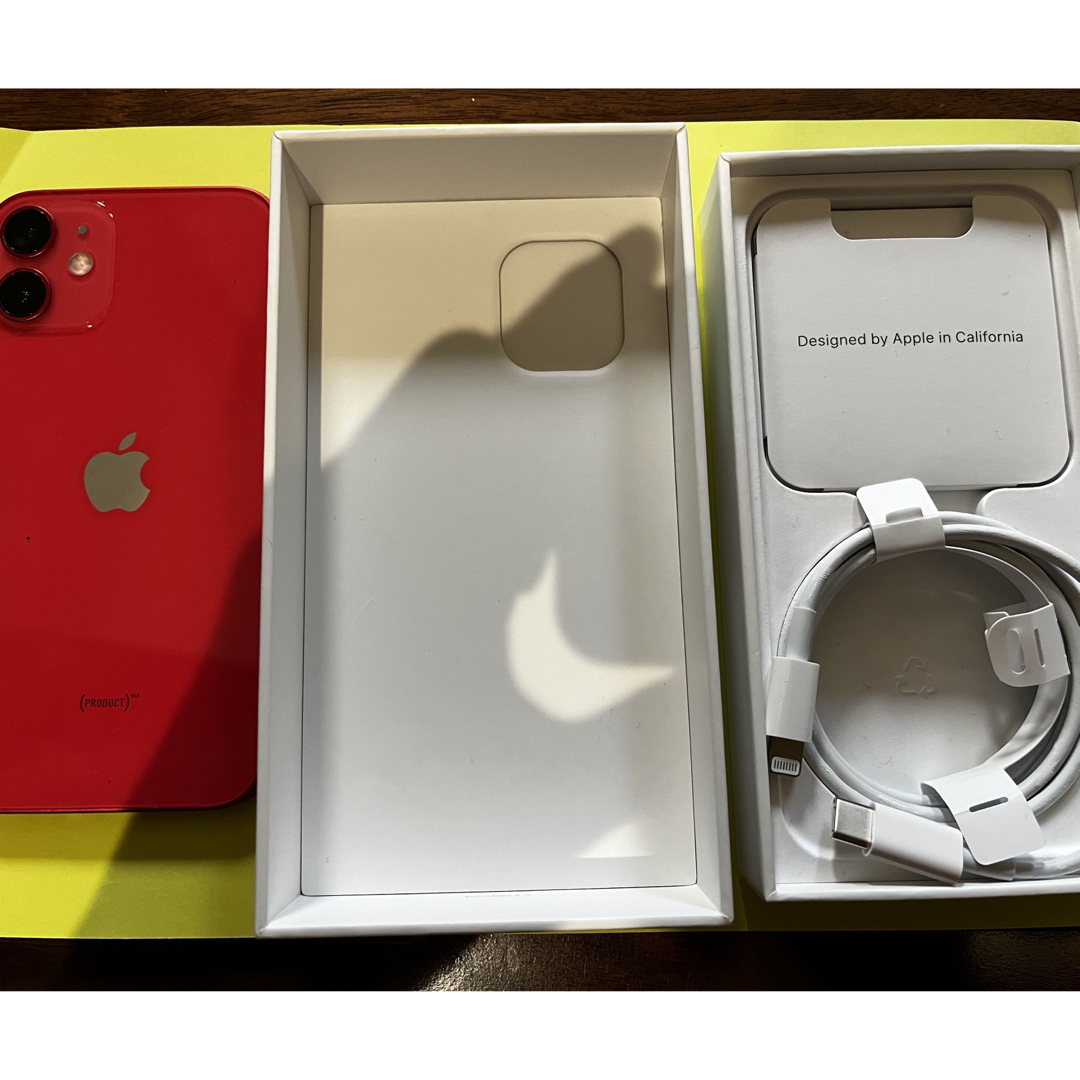iPhone 12 mini レッド 256 GB SIMフリー iPhone 12 mini レッド 256 GB SIMフリー