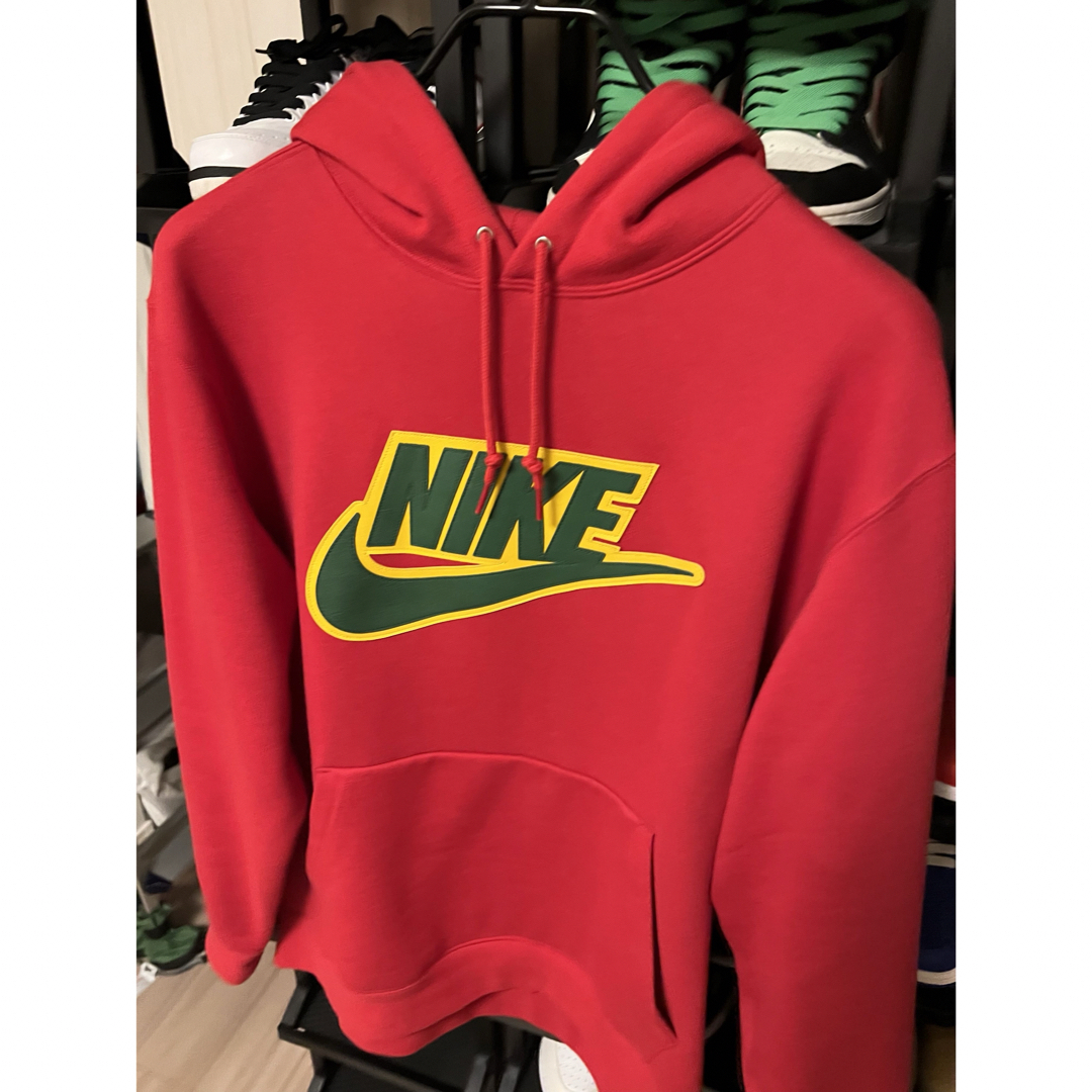 シュプリーム　NIKEコラボパーカー　Lサイズ