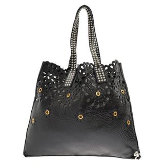 MARC BY MARC JACOBS マーク バイ マーク ジェイコブス Laser Cut Embellished Wingman Tote レザー カットアンベリッシュド ウィングマン スタッズ トートバッグ ブラック