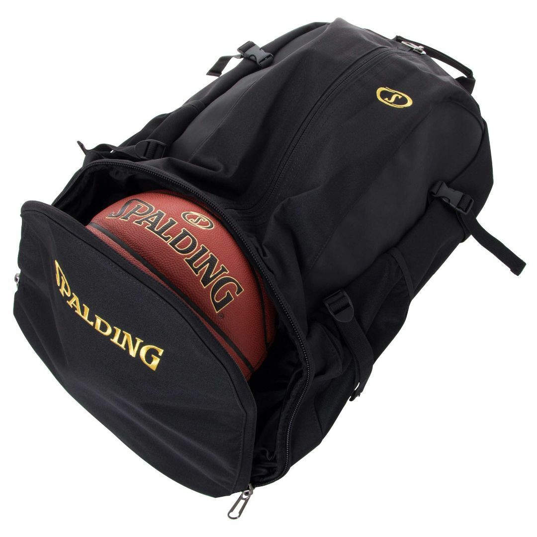 【色: ブラック/シルバー】SPALDING(スポルディング) バスケット リュ