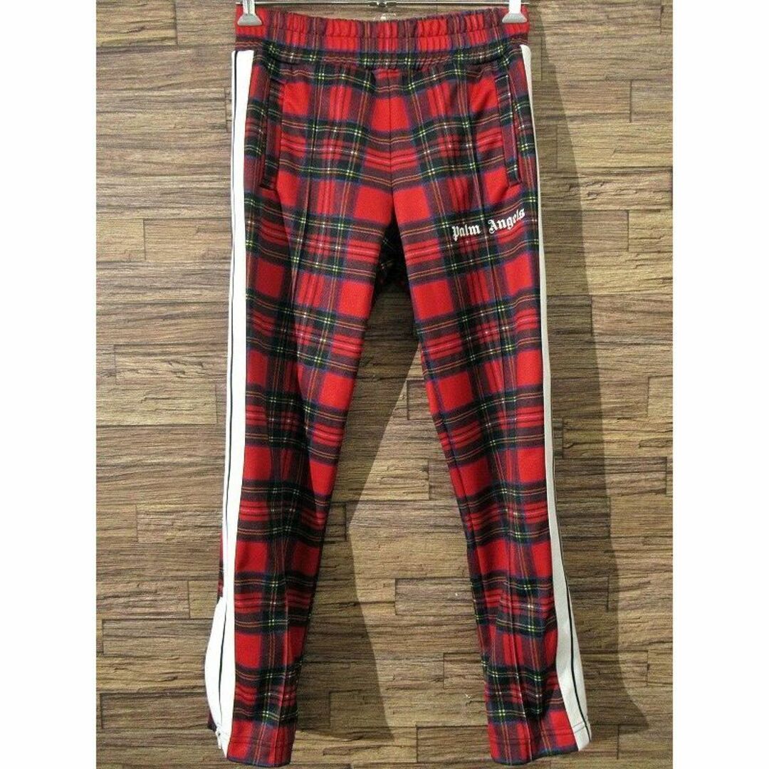 palm angels トラックパンツ レッド