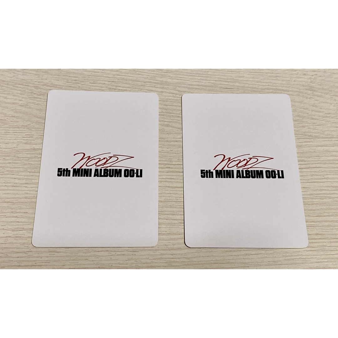 WOODZ スンヨン 日本ライブ会場限定トレカ2枚セット | me.com.kw