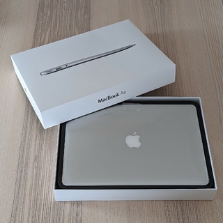 マック(Mac (Apple))の【カバー付】マックブックエアー 13インチ ノートパソコン(ノートPC)