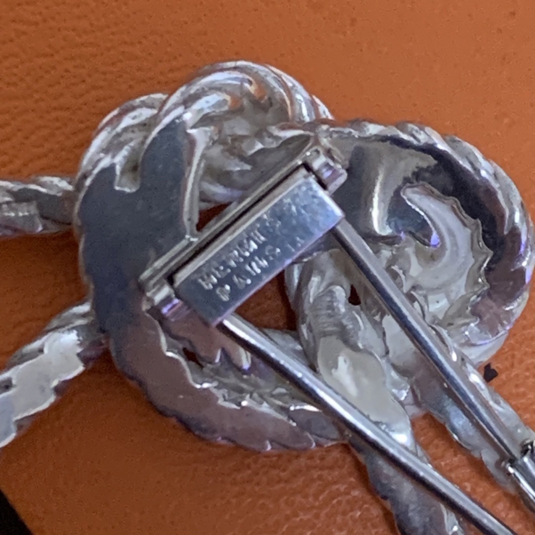 超希少 HERMES Vintage ブローチ SV925-