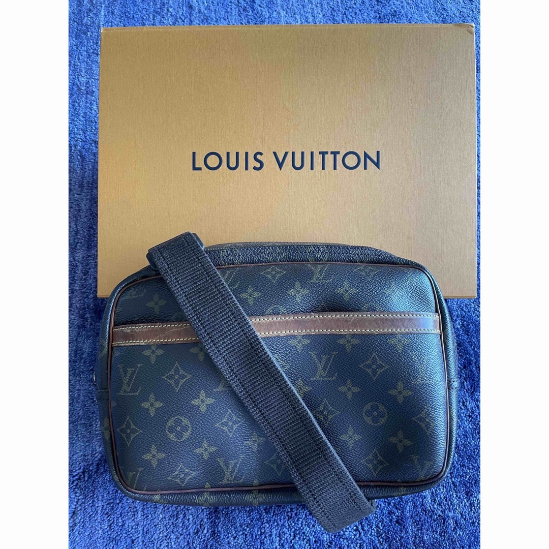 LOUIS VUITTON - ルイヴィトン リポーターPM モノグラム ショルダー ...