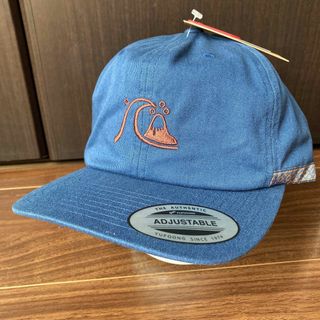 クイックシルバー 帽子 キャップ ブルー アウトドア