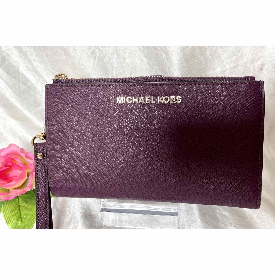 マイケルコース MICHAEL KORS 二つ折財布 ジェットセット トラベル