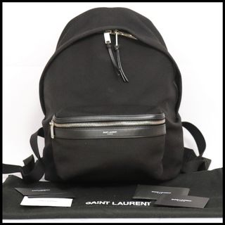 サンローラン　SAINT LAURENT リュック　バッグパック　キャンパス地