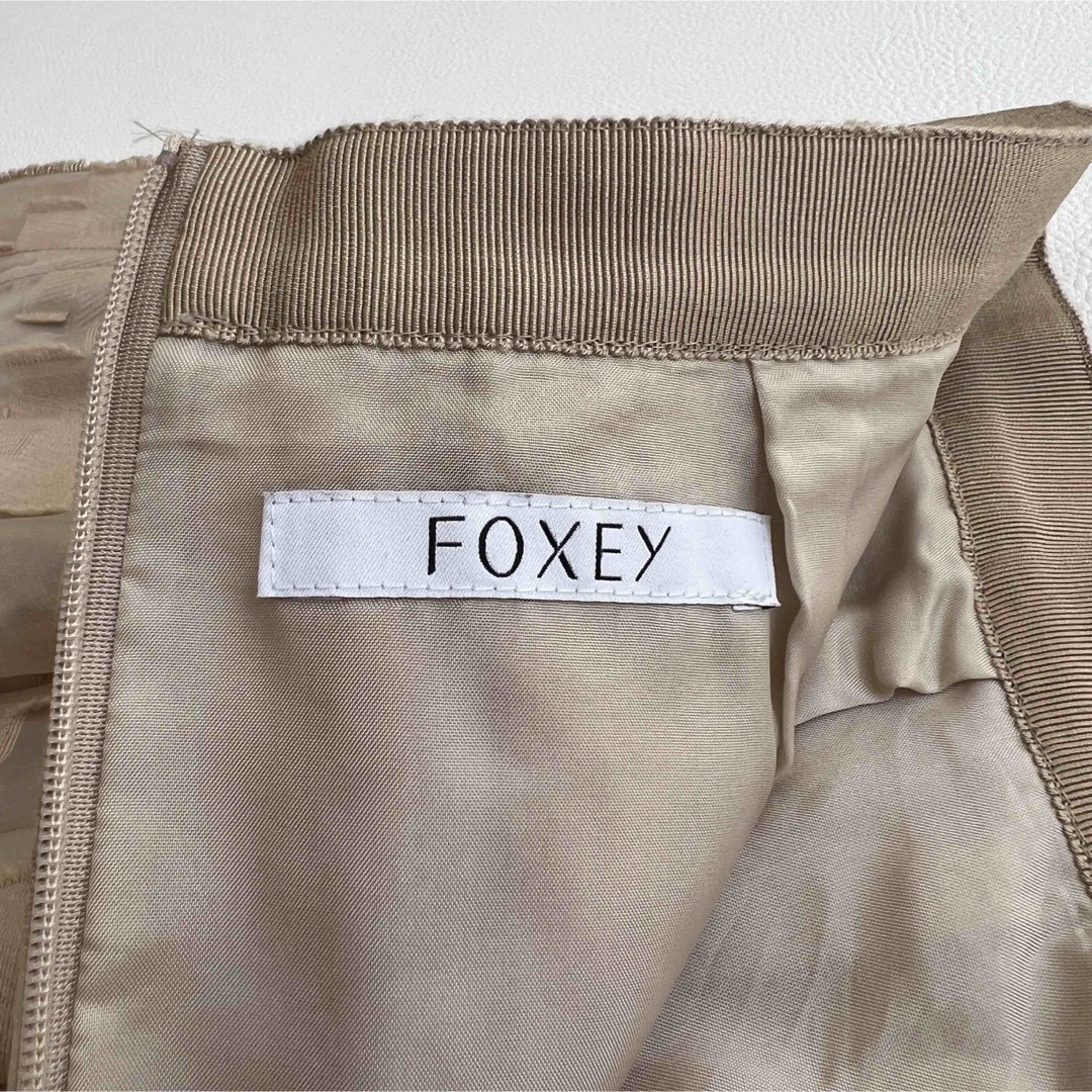 【美品】 Foxey フォクシー　フレアスカート　17年　レース