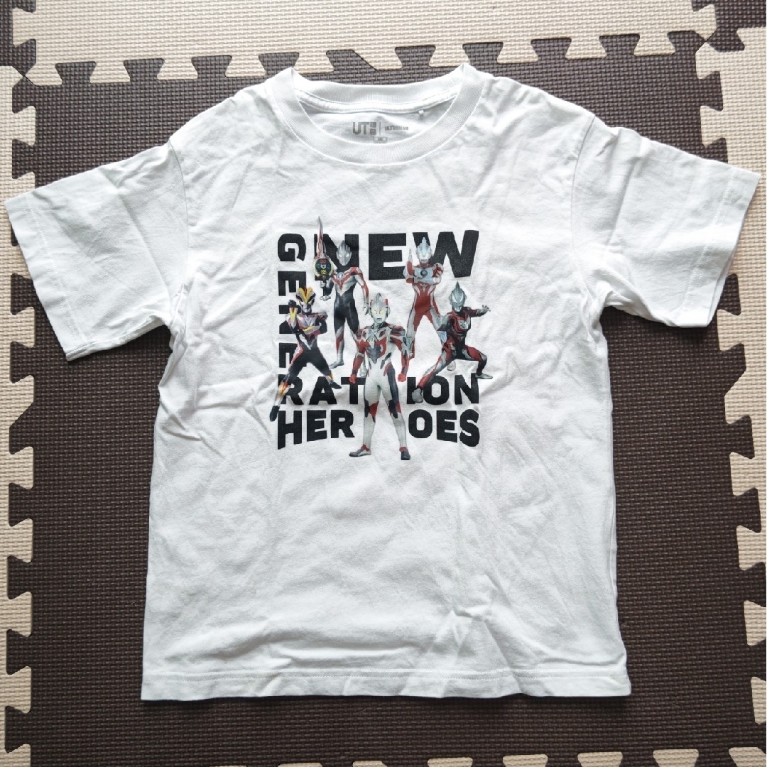 UNIQLO(ユニクロ)のUNIQLO ウルトラマン Tシャツ 3枚set キッズ/ベビー/マタニティのキッズ服男の子用(90cm~)(Tシャツ/カットソー)の商品写真