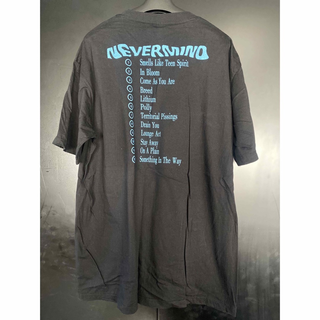 NIRVANA  NEVER MIND Tシャツ　ブラック　カートコバーン