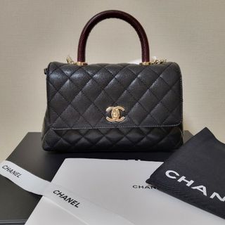 シャネル(CHANEL)のお値下け！新品 ★ CHANEL シャネル ココハンドル xs(ハンドバッグ)